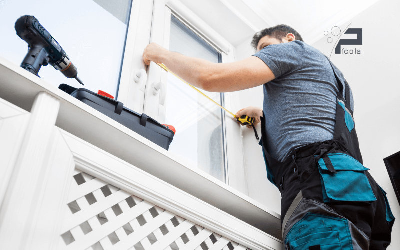 como medir ventanas para cortinas