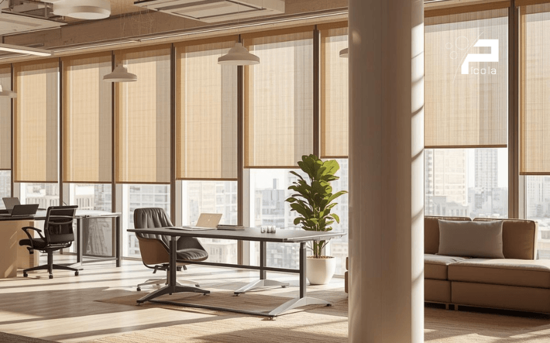 cortinas-motorizadas-edificio-oficinas-certificacion-sostenible